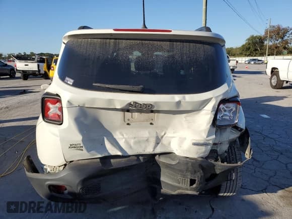 ✅ 2017 Jeep Renegade Latitude • VIN: ZACCJABB9HPE64831 • Лот: 85685365. Опубликован ранее на Copart с пробегом 162 644 миль. Бесплатный доступ к архиву аукционных продаж из США и подробный отчёт об истории автомобиля на DreamBid. Изображение 6.