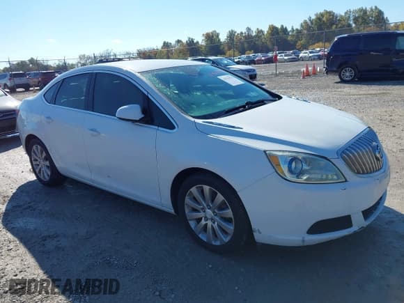 ✅ 2016 Buick Verano • VIN: 1G4PP5SK7G4119233 • Lot: 43551978. Wystawiony na IAAI z przebiegiem 102 435 mil. Bezpłatny archiwum sprzedaży aukcyjnych z USA i szczegółowy raport historii pojazdu na DreamBid. Zdjęcie 1.
