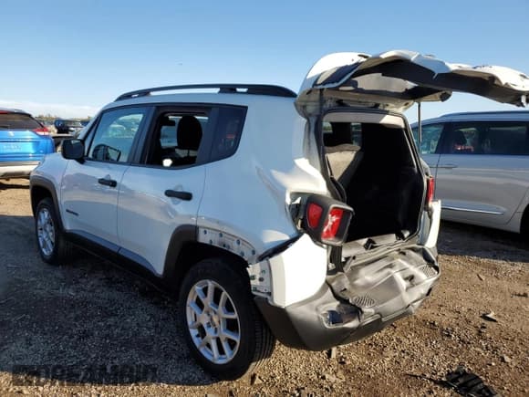✅ 2021 Jeep Renegade Jeepster • VIN: ZACNJDABXMPN28989 • Лот: 73168744. Опубликован ранее на Copart с пробегом 41 667 миль. Бесплатный доступ к архиву аукционных продаж из США и подробный отчёт об истории автомобиля на DreamBid. Изображение 2.