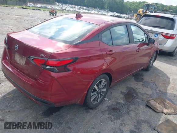 ✅ 2022 Nissan Versa SV • VIN: 3N1CN8EV5NL864587 • Lot: 42710915. Listed on IAAI with Not provided. Free auction sales archive from the USA and detailed vehicle history report at DreamBid. Image 4.