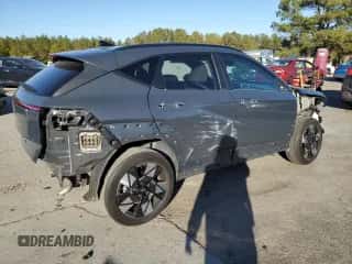 2024 Hyundai Kona SEL with VIN KM8HB3AB6RU059053, listed as a Copart auction lot 88713725 with 17,313 mi miles and Salvage title. Bid and sale history available at DreamBid. Image 3.