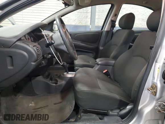 2005 Dodge Neon SXT with VIN 1B3ES56C55D139671, listed as a Copart auction lot 46608485 with 62,595 mi miles and Salvage title. Bid and sale history available at DreamBid. Image 7.