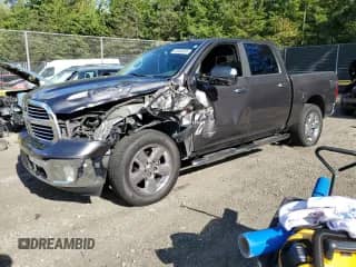 2016 Ram 1500 Big Horn with VIN 3C6RR7LT8GG275933, listed as a Copart auction lot 84960605 with 164,223 mi miles and Salvage title. Bid and sale history available at DreamBid. Image 1.