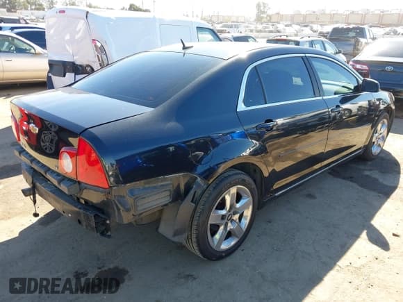 ✅ 2008 Chevrolet Malibu 1LT • VIN: 1G1ZH57B38F201624 • Lot: 43552033. Listed on IAAI with 143,518 mi. Free auction sales archive from the USA and detailed vehicle history report at DreamBid. Image 4.
