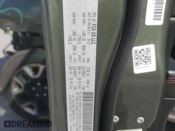 ✅ 2018 Jeep Compass Trailhawk • VIN: 3C4NJDDB5JT163270 • Lot: 81915855. Listed on Copart with 142,824 mi. Free auction sales archive from the USA and detailed vehicle history report at DreamBid. Image 12.