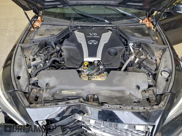 ✅ 2018 Infiniti Q50 Red Sport 400 • VIN: JN1FV7AR7JM480522 • Lot: 94573485. Listed on Copart with 174,642 mi. Free auction sales archive from the USA and detailed vehicle history report at DreamBid. Image 11.