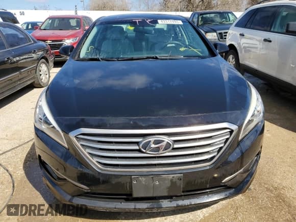 ✅ 2017 Hyundai Sonata SE • VIN: 5NPE24AF5HH521143 • Lot: 43317493. Listed on Copart with Not provided. Free auction sales archive from the USA and detailed vehicle history report at DreamBid. Image 5.
