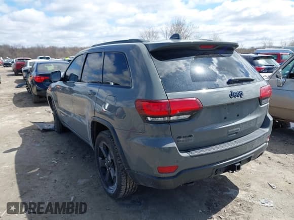 ✅ 2019 Jeep Grand Cherokee Upland • VIN: 1C4RJFAG5KC608293 • Lot: 41989929. Listed on IAAI with 129,229 mi. Free auction sales archive from the USA and detailed vehicle history report at DreamBid. Image 3.