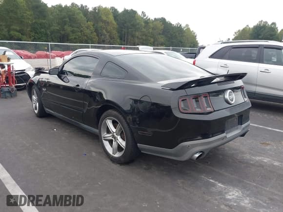✅ 2012 Ford Mustang GT Premium • VIN: 1ZVBP8CF1C5206080 • Lot: 43337492. Listed on IAAI with 134,702 mi. Free auction sales archive from the USA and detailed vehicle history report at DreamBid. Image 3.