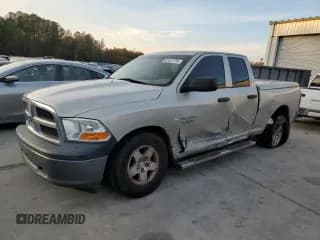 ✅ 2010 Dodge 1500 ST • VIN: 1D7RB1GP7AS196735 • Lot: 83523794. Wystawiony na Copart z przebiegiem 154 156 mil. Bezpłatny archiwum sprzedaży aukcyjnych z USA i szczegółowy raport historii pojazdu na DreamBid. Zdjęcie 1.