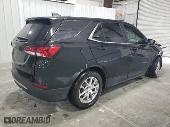 2023 Chevrolet Equinox LT with VIN 3GNAXJEG8PL247055, listed as a Copart auction lot 81575735 with 47,169 mi miles and Salvage title. Bid and sale history available at DreamBid. Image 3.