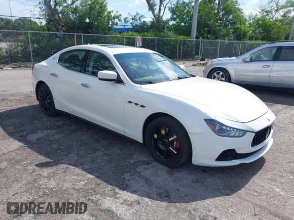 ✅ 2015 Maserati Ghibli • VIN: ZAM57XSA6F1141539 • Лот: 42723220. Опубликован ранее на IAAI с пробегом 68 593 миль. Бесплатный доступ к архиву аукционных продаж из США и подробный отчёт об истории автомобиля на DreamBid. Изображение 1.