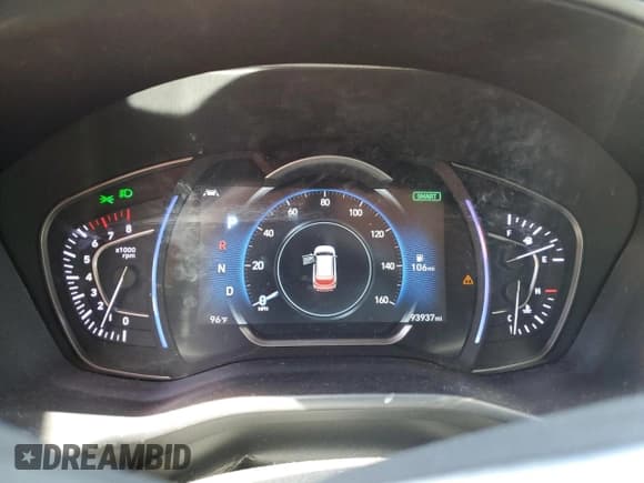 ✅ 2019 Hyundai Santa Fe SEL • VIN: 5NMS33AD1KH099210 • Lot: 64688434. Wystawiony na Copart z przebiegiem 93 937 mil. Bezpłatny archiwum sprzedaży aukcyjnych z USA i szczegółowy raport historii pojazdu na DreamBid. Zdjęcie 9.