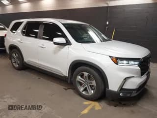 ✅ 2023 Honda Pilot EX-L • VIN: 5FNYG1H5XPB043275 • Лот: 41747522. Опубликован ранее на IAAI с пробегом 18 865 миль. Бесплатный доступ к архиву аукционных продаж из США и подробный отчёт об истории автомобиля на DreamBid. Изображение 1.