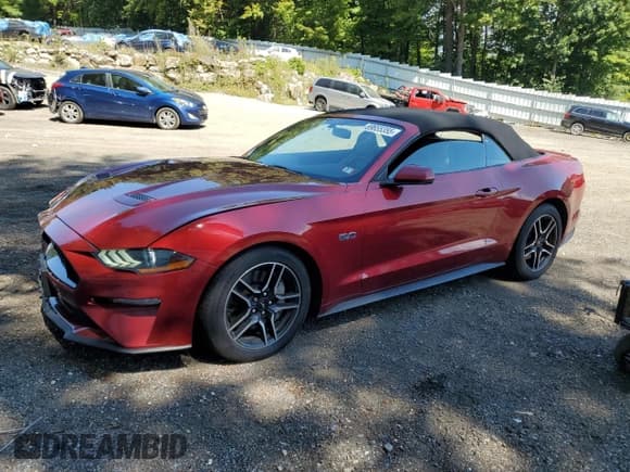 ✅ 2019 Ford Mustang GT Premium • VIN: 1FATP8FF3K5204869 • Lot: 69655355. Wystawiony na Copart z przebiegiem 85 642 mil. Bezpłatny archiwum sprzedaży aukcyjnych z USA i szczegółowy raport historii pojazdu na DreamBid. Zdjęcie 1.