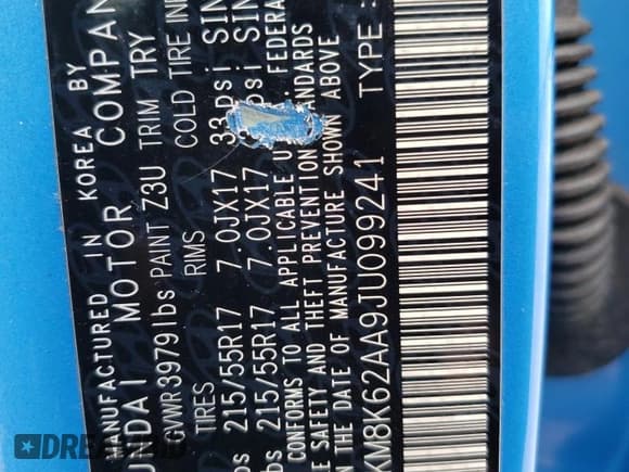 ✅ 2018 Hyundai Kona SEL • VIN: KM8K62AA9JU099241 • Лот: 69684803. Опубликован ранее на Copart с пробегом 35 909 миль. Бесплатный доступ к архиву аукционных продаж из США и подробный отчёт об истории автомобиля на DreamBid. Изображение 13.