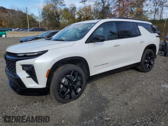 ✅ 2025 Chevrolet Traverse FWD RS • VIN: 1GNERLRS2SJ173881 • Lot: 90646505. Wystawiony na Copart z przebiegiem 3 698 mil. Bezpłatny archiwum sprzedaży aukcyjnych z USA i szczegółowy raport historii pojazdu na DreamBid. Zdjęcie 1.