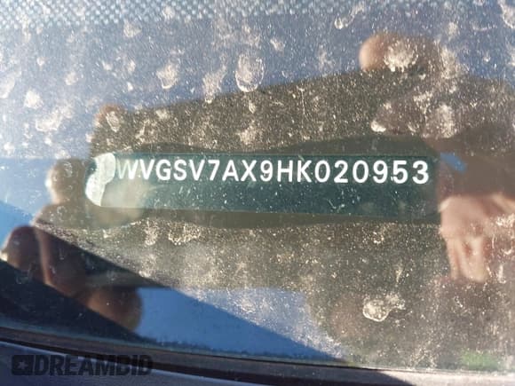 ✅ 2017 Volkswagen Tiguan Wolfsburg Edition • VIN: WVGSV7AX9HK020953 • Lot: 43595885. Listed on IAAI with 127,773 mi. Free auction sales archive from the USA and detailed vehicle history report at DreamBid. Image 17.