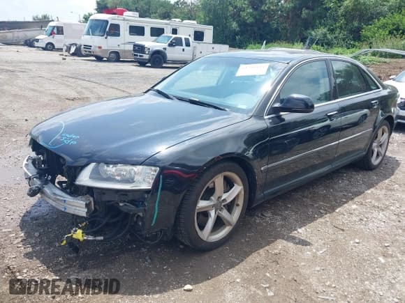 ✅ 2008 Audi A8 • VIN: WAULV94E08N009298 • Lot: 42759434. Wystawiony na IAAI z przebiegiem 98 143 mil. Bezpłatny archiwum sprzedaży aukcyjnych z USA i szczegółowy raport historii pojazdu na DreamBid. Zdjęcie 2.