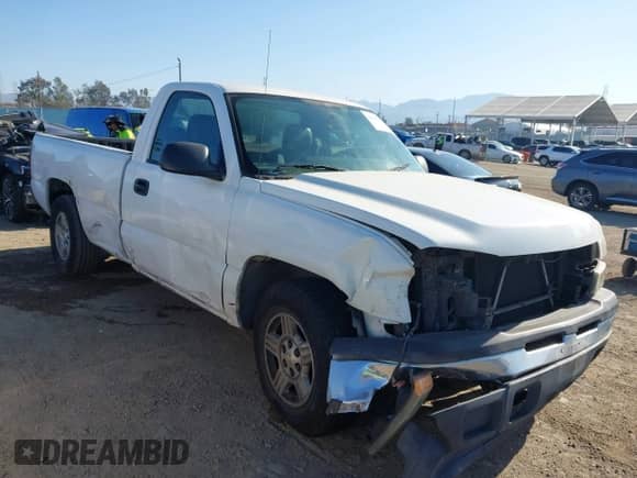 2006 Chevrolet Silverado 1500 Work Truck с VIN 3GCEC14X46G231966, выставлен на аукционе IAAI как лот 41993956 с пробегом 154 156 миль миль и . История ставок и продаж доступна на DreamBid. Изображение 1.