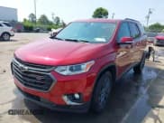✅ 2020 Chevrolet Traverse RS • VIN: 1GNERJKW7LJ170140 • Lot: 42394983. Listed on IAAI with 56,478 mi. Free auction sales archive from the USA and detailed vehicle history report at DreamBid. Image 2.