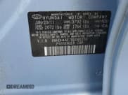 ✅ 2011 Hyundai Elantra Limited • VIN: KMHDH4AE7BU095370 • Lot: 80186385. Listed on Copart with 127,903 mi. Free auction sales archive from the USA and detailed vehicle history report at DreamBid. Image 12.