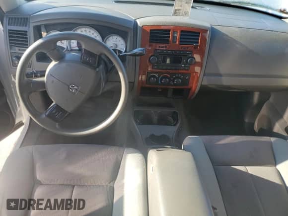 2005 Dodge Dakota SLT with VIN 1D7HE48K85S237791, listed as a Copart auction lot 73787444 with 154,958 mi miles and Salvage title. Bid and sale history available at DreamBid. Image 8.