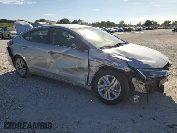 ✅ 2020 Hyundai Elantra SEL • VIN: KMHD84LF2LU043331 • Lot: 50141545. Listed on Copart with 73,821 mi. Free auction sales archive from the USA and detailed vehicle history report at DreamBid. Image 4.