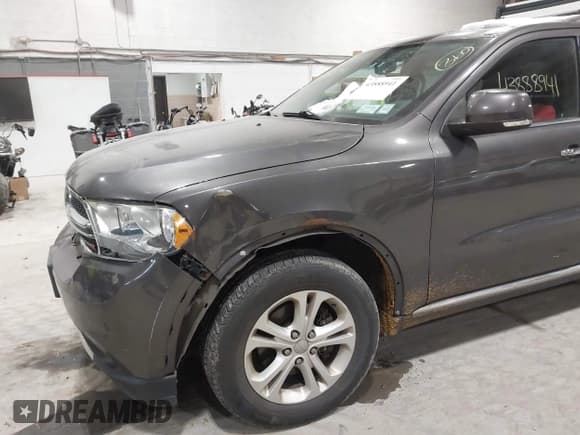 ✅ 2013 Dodge Durango Crew • VIN: 1C4RDJDG3DC690257 • Lot: 43888941. Listed on IAAI with 296,108 mi. Free auction sales archive from the USA and detailed vehicle history report at DreamBid. Image 17.