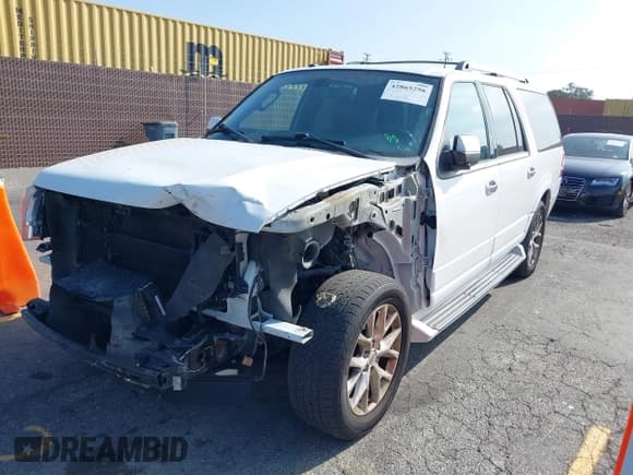 ✅ 2017 Ford Expedition Max Limited • VIN: 1FMJK1KT9HEA48344 • Lot: 42865256. Wystawiony na IAAI z przebiegiem 151 546 mil. Bezpłatny archiwum sprzedaży aukcyjnych z USA i szczegółowy raport historii pojazdu na DreamBid. Zdjęcie 2.