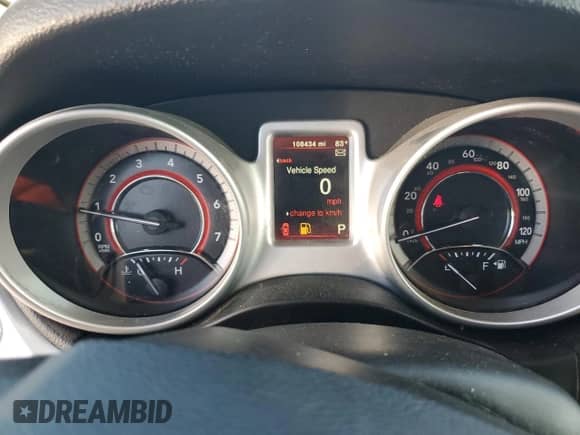 2017 Dodge Journey SXT с VIN 3C4PDDBG8HT578561, выставлен на аукционе Copart как лот 91510395 с пробегом 108 434 миль миль и Чистый • Clean title. История ставок и продаж доступна на DreamBid. Изображение 9.