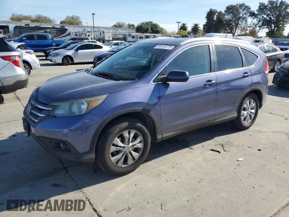 ✅ 2014 Honda CR-V EX-L • VIN: 2HKRM4H7XEH637055 • Lot: 91413775. Listed on Copart with 135,034 mi. Free auction sales archive from the USA and detailed vehicle history report at DreamBid. Image 1.