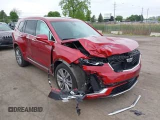 ✅ 2024 Cadillac XT6 AWD Premium Luxury • VIN: 1GYKPDRSXRZ724989 • Lot: 42378559. Listed on IAAI with 22,520 mi. Free auction sales archive from the USA and detailed vehicle history report at DreamBid. Image 1.