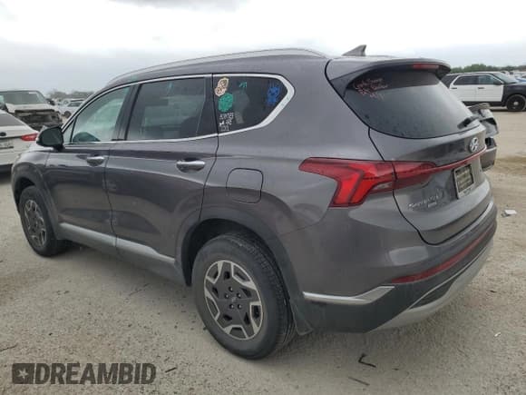 ✅ 2021 Hyundai Santa Fe Blue • VIN: KM8S2DA16MU006199 • Lot: 49718764. Wystawiony na Copart z przebiegiem 41 671 mil. Bezpłatny archiwum sprzedaży aukcyjnych z USA i szczegółowy raport historii pojazdu na DreamBid. Zdjęcie 2.