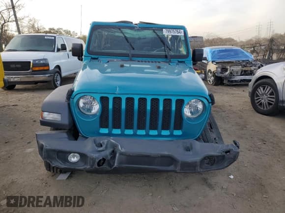 ✅ 2020 Jeep Wrangler Willys • VIN: 1C4GJXAN2LW328634 • Lot: 79975764. Listed on Copart with 43,186 mi. Free auction sales archive from the USA and detailed vehicle history report at DreamBid. Image 5.
