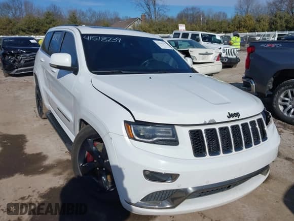 ✅ 2016 Jeep Grand Cherokee Overland • VIN: 1C4RJFCT7GC404435 • Lot: 41518239. Listed on IAAI with 179,960 mi. Free auction sales archive from the USA and detailed vehicle history report at DreamBid. Image 1.