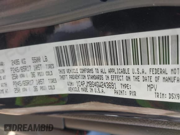 ✅ 2016 Jeep Cherokee Trailhawk • VIN: 1C4PJMBS4GW243691 • Lot: 42916939. Wystawiony na IAAI z przebiegiem 137 473 mil. Bezpłatny archiwum sprzedaży aukcyjnych z USA i szczegółowy raport historii pojazdu na DreamBid. Zdjęcie 9.