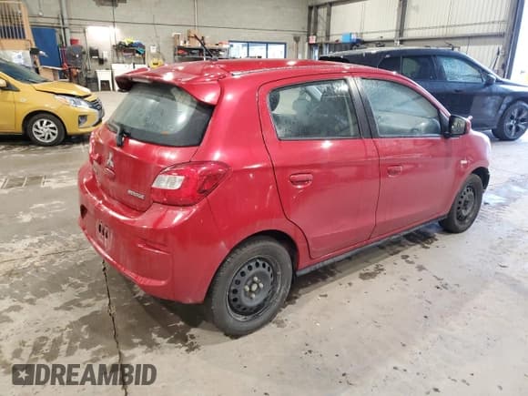 ✅ 2019 Mitsubishi Mirage ES • VIN: ML32A3HJ9KH009081 • Лот: 84052915. Опубликован ранее на Copart с пробегом 99 848 миль. Бесплатный доступ к архиву аукционных продаж из США и подробный отчёт об истории автомобиля на DreamBid. Изображение 3.