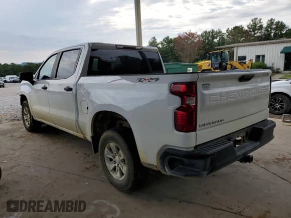 2022 Chevrolet Silverado 1500 Work Truck with VIN 1GCPDAEK5NZ622423, listed as a Copart auction lot 70894445 with Not provided miles and Salvage title. Bid and sale history available at DreamBid. Image 2.
