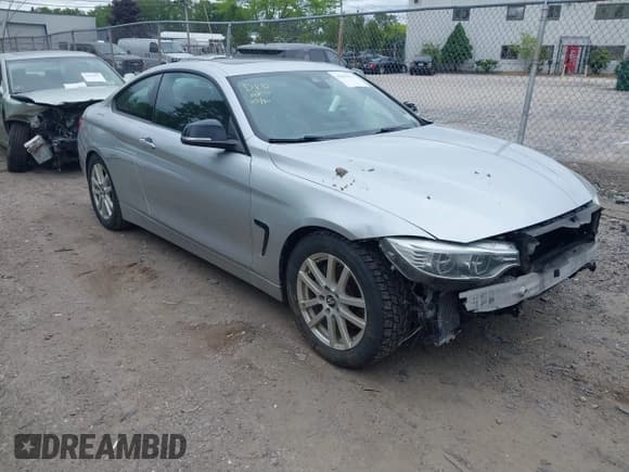 ✅ 2014 BMW 4 Series 435i xDrive • VIN: WBA3R5C54EF784725 • Lot: 42291673. Listed on IAAI with 107,124 mi. Free auction sales archive from the USA and detailed vehicle history report at DreamBid. Image 1.