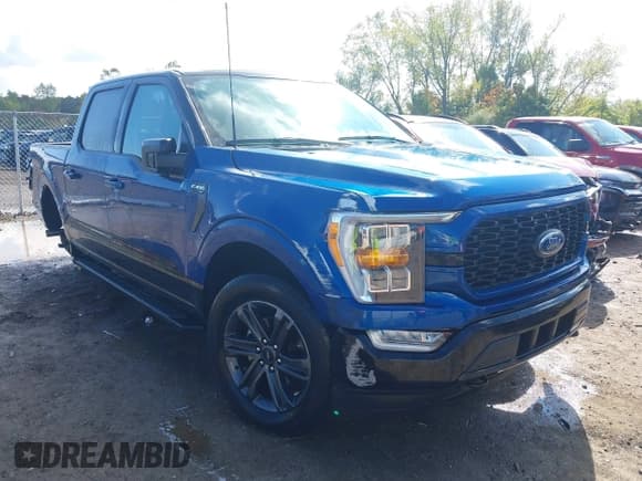 ✅ 2023 Ford F-150 XL • VIN: 1FTEW1EP9PKF60212 • Lot: 43307461. Wystawiony na IAAI z przebiegiem 37 937 mil. Bezpłatny archiwum sprzedaży aukcyjnych z USA i szczegółowy raport historii pojazdu na DreamBid. Zdjęcie 1.