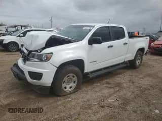 2018 Chevrolet Colorado 4WD Work Truck with VIN 1GCGTBEN3J1221187, listed as a Copart auction lot 81585775 with 98,322 mi miles and Salvage title. Bid and sale history available at DreamBid. Image 1.