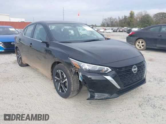 ✅ 2025 Nissan Sentra SV • VIN: 3N1AB8CV6SY308094 • Lot: 43779776. Listed on IAAI with 20,199 mi. Free auction sales archive from the USA and detailed vehicle history report at DreamBid. Image 6.