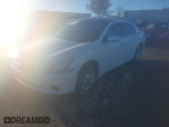 ✅ 2012 Nissan Maxima SV • VIN: 1N4AA5AP1CC850478 • Lot: 43847023. Listed on IAAI with 121,088 mi. Free auction sales archive from the USA and detailed vehicle history report at DreamBid. Image 2.