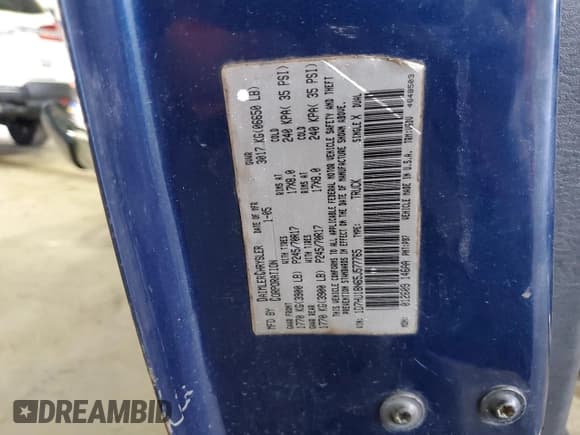 ✅ 2005 Dodge 1500 SLT • VIN: 1D7HU18N65J577765 • Лот: 73343844. Опубликован ранее на Copart с пробегом 253 742 миль. Бесплатный доступ к архиву аукционных продаж из США и подробный отчёт об истории автомобиля на DreamBid. Изображение 12.