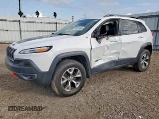 ✅ 2017 Jeep Cherokee Trailhawk • VIN: 1C4PJMBB7HW510033 • Lot: 85819665. Wystawiony na Copart z przebiegiem 98 827 mil. Bezpłatny archiwum sprzedaży aukcyjnych z USA i szczegółowy raport historii pojazdu na DreamBid. Zdjęcie 1.