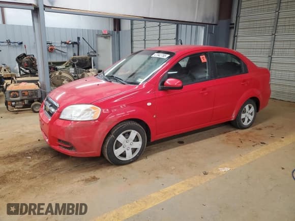✅ 2007 Chevrolet Aveo LS • VIN: KL1TD566X7B168714 • Лот: 47942785. Опубликован ранее на Copart с пробегом 116 010 миль. Бесплатный доступ к архиву аукционных продаж из США и подробный отчёт об истории автомобиля на DreamBid. Изображение 1.