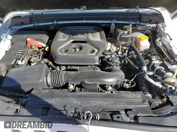 ✅ 2020 Jeep Wrangler Unlimited Black and Tan • VIN: 1C4HJXDN9LW164539 • Lot: 90861325. Wystawiony na Copart z przebiegiem 41 193 mil. Bezpłatny archiwum sprzedaży aukcyjnych z USA i szczegółowy raport historii pojazdu na DreamBid. Zdjęcie 12.