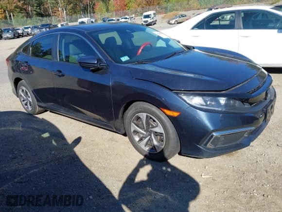 ✅ 2019 Honda Civic LX • VIN: 2HGFC2F62KH548929 • Lot: 43408191. Wystawiony na IAAI z przebiegiem 72 291 mil. Bezpłatny archiwum sprzedaży aukcyjnych z USA i szczegółowy raport historii pojazdu na DreamBid. Zdjęcie 1.