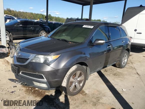 ✅ 2012 Acura MDX Technology • VIN: 2HNYD2H31CH526343 • Lot: 91098705. Listed on Copart with 221,282 mi. Free auction sales archive from the USA and detailed vehicle history report at DreamBid. Image 1.